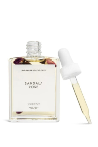 sandalwood rose bath and body oil