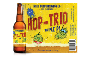 Knee Deep Hoparillo Triple IPA - 22 fl oz bottle