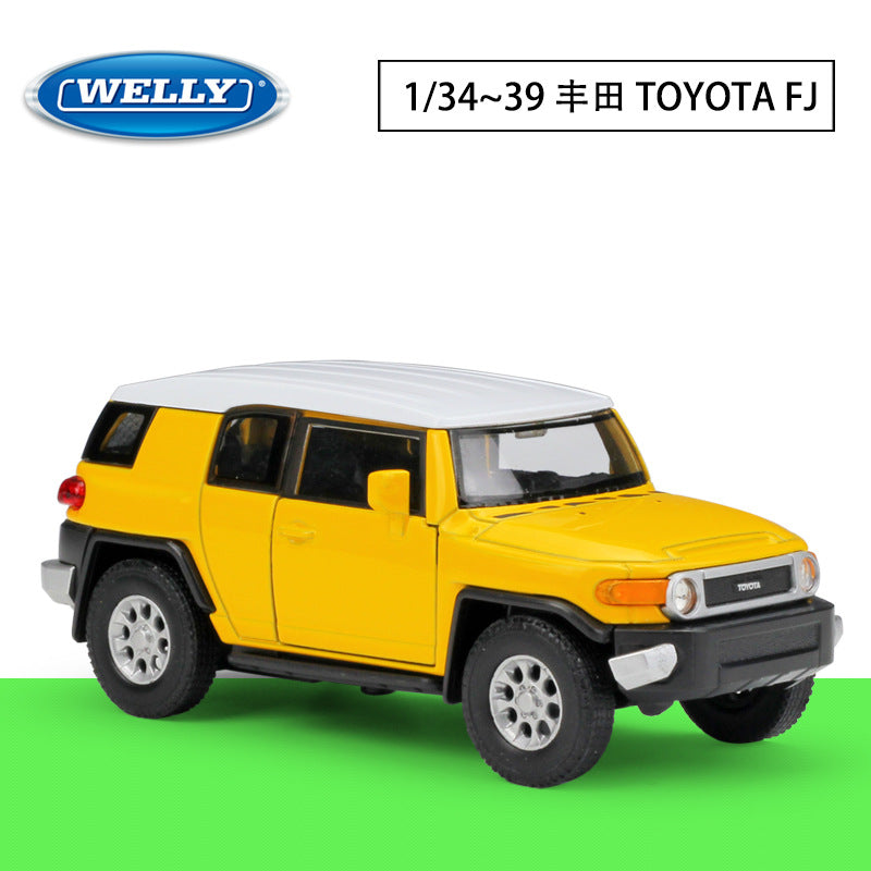 1/36 Scale Toyota FJ Cruiser SUV Diecast Model Car Pull Back Toy