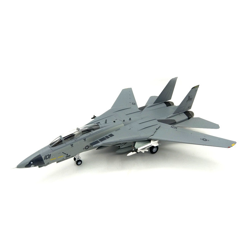 F-14D Tomcat fighter VF-213 Black Lions pre-built 1/72 scale plastic collectible US Navy aircraft model