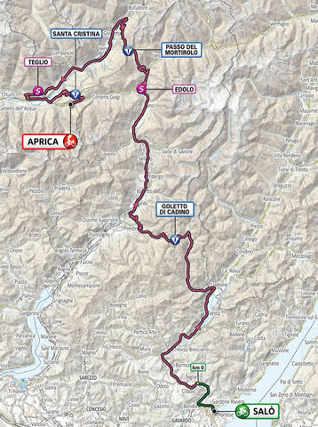 Tour d'Italie étape 16