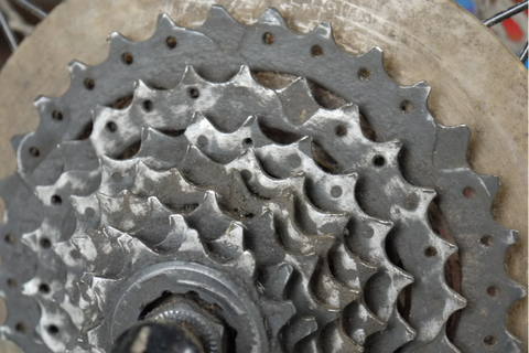 Worn gears