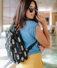 Load image into Gallery viewer, Tag Aloha GOLD PINEAPPLE BACKPACK
