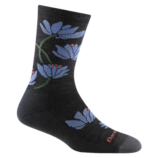 Black Flower Print Short Ankle Socks – Anabelle Darcy