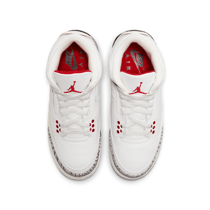 jordan 3 white red