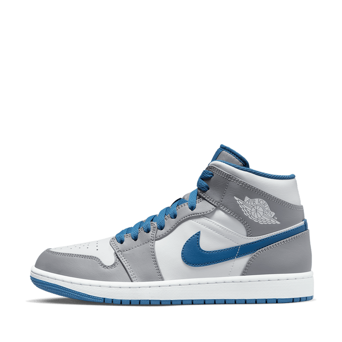 air jordan 1 mid blue grey