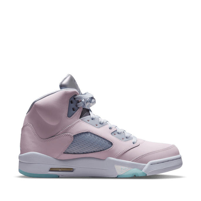 pink jordans 5