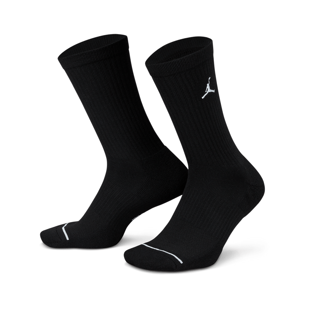 black and university gold jordan socks