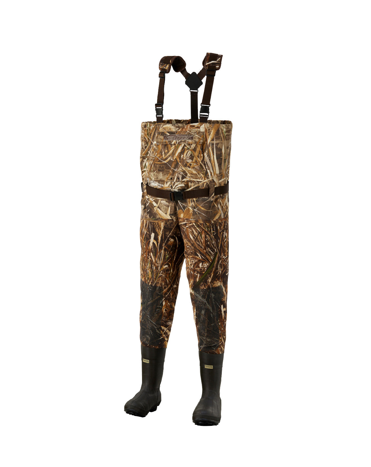 Kobuk Breathable/Neoprene Hybrid RealTree MAX-5 Neoprene Wader Lug Reg ...