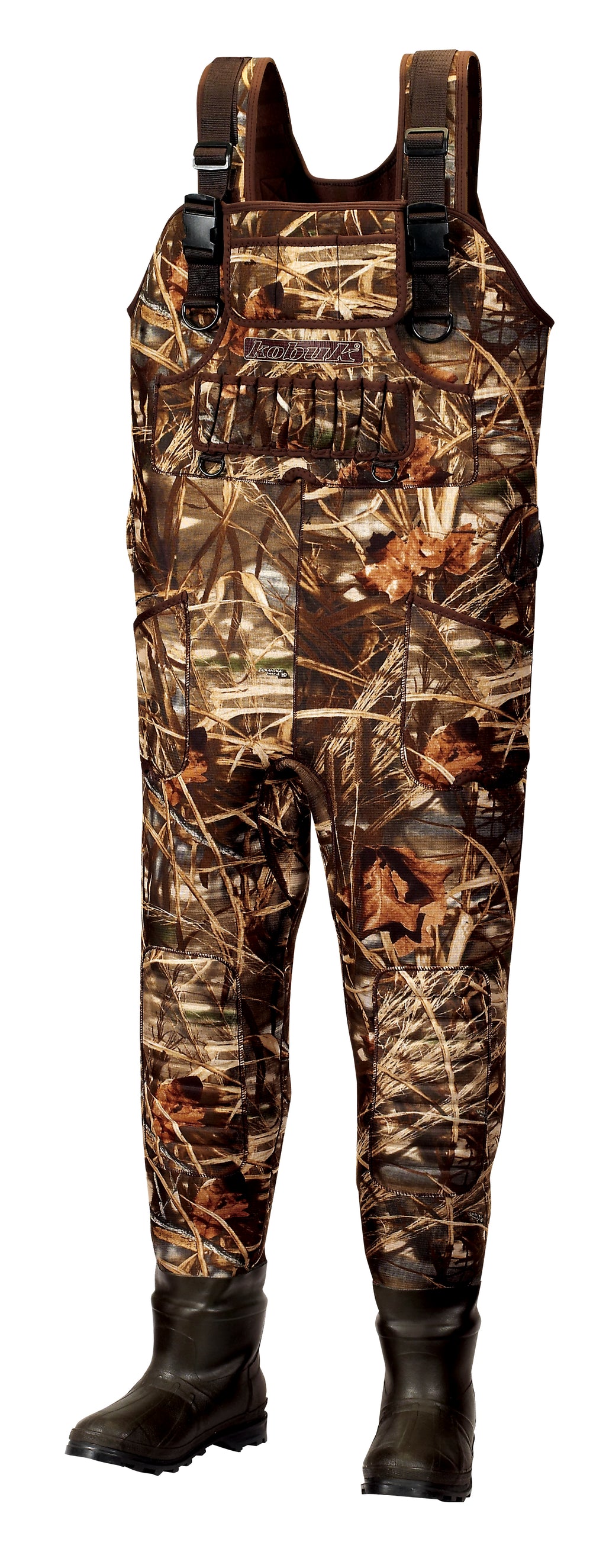 1600G Chest Lug Grass Mossy Oak Insulate RadialFlex™ Kobuk Camo w/ Blades® 5mm Shadow Wader REGULAR Neoprene Soles