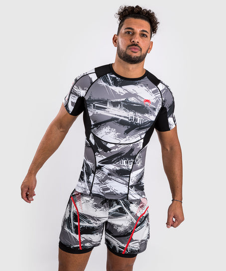 Vêtement de fitness moulant, imprimé UFC pour homme, cadeau pour