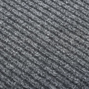 snavsbestandig tæppeløber 100x350 cm grå