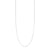 Size: 38'' - Sterling Silver Mirror Link Necklace