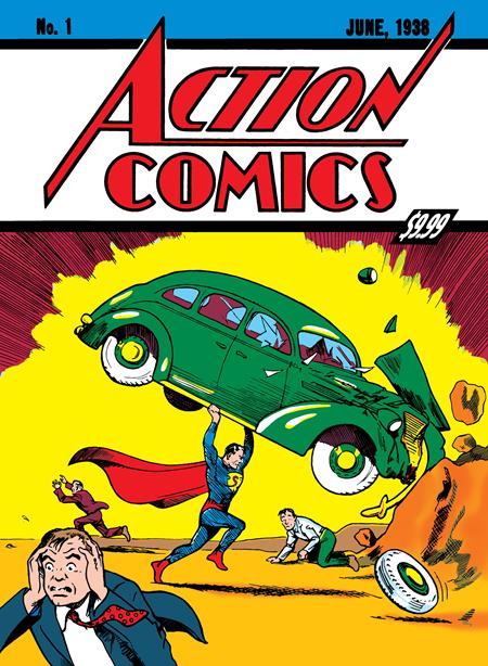 SUPERMAN DAY 2025 - ACTION COMICS #1 GOLDEN AGE SIZED FACSIMILE EDITION CVR C JOE SHUSTER FOIL VAR
