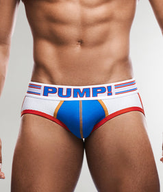 New Pump Flash Brief Men's Underwear Cotton Sexy Low Cut Size - M (28-30″)