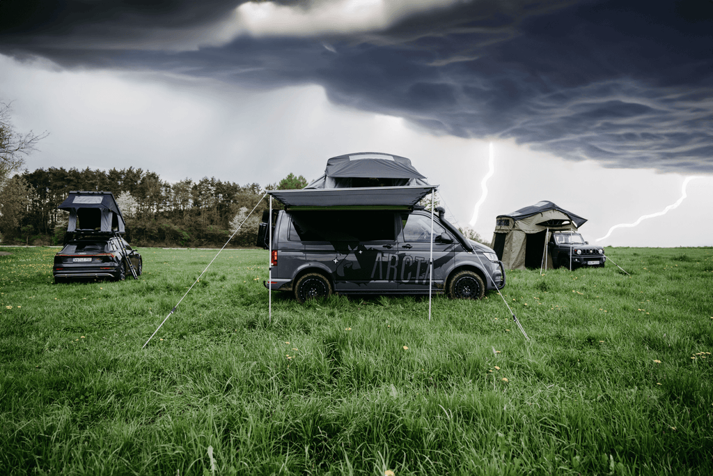 Campen mit Dachzelt