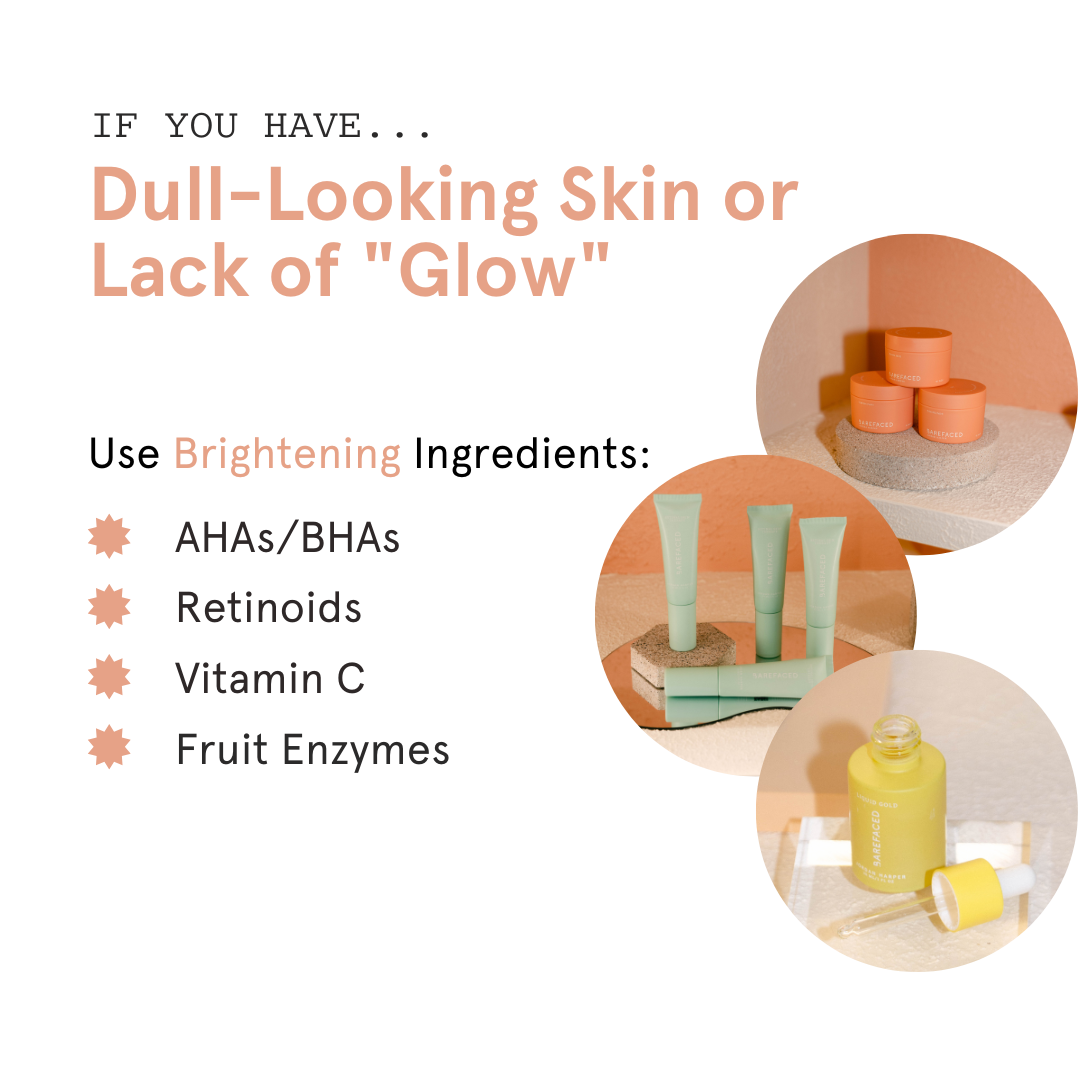If you have dull skin infographic