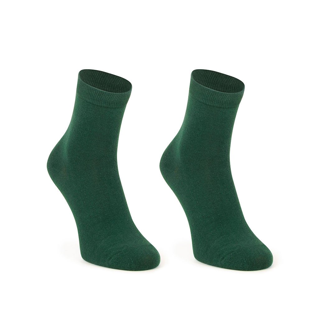 ▷ Calcetines Originales NAIVE Estrellas Verde Burdeos