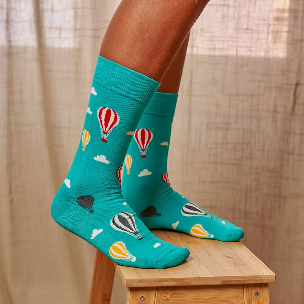 siete y media Paquete o empaquetar Hobart Calcetines divertidos de mujer con diseños únicos - Kylie Crazy