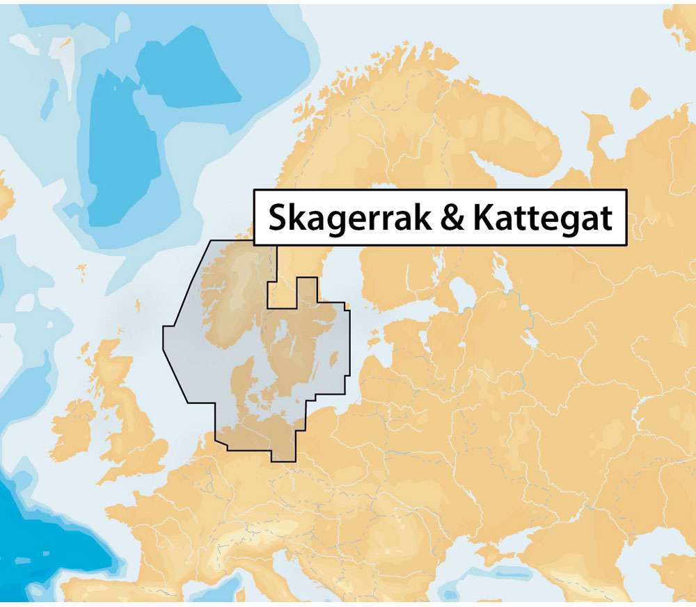 Skagerrak & Kattegat (45XG) - Enovation Maps product image