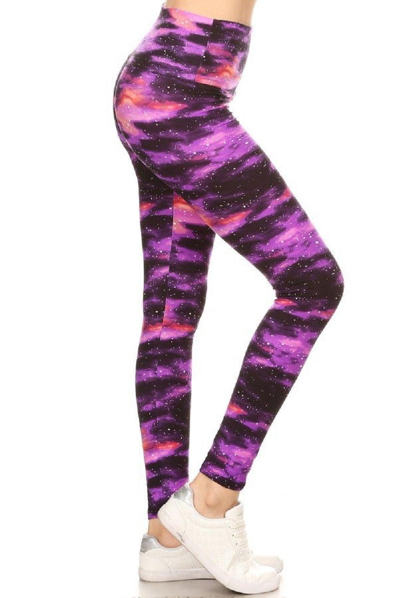 Galaxy Leggings, Stars Printed Leggings, Leggings for Women, Workout  Leggings, High Waist Leggings, Yoga Pants, Capris, Plus Size Leggings - Etsy