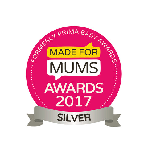 made for mums awards selected White Rabbit England silver award 2017