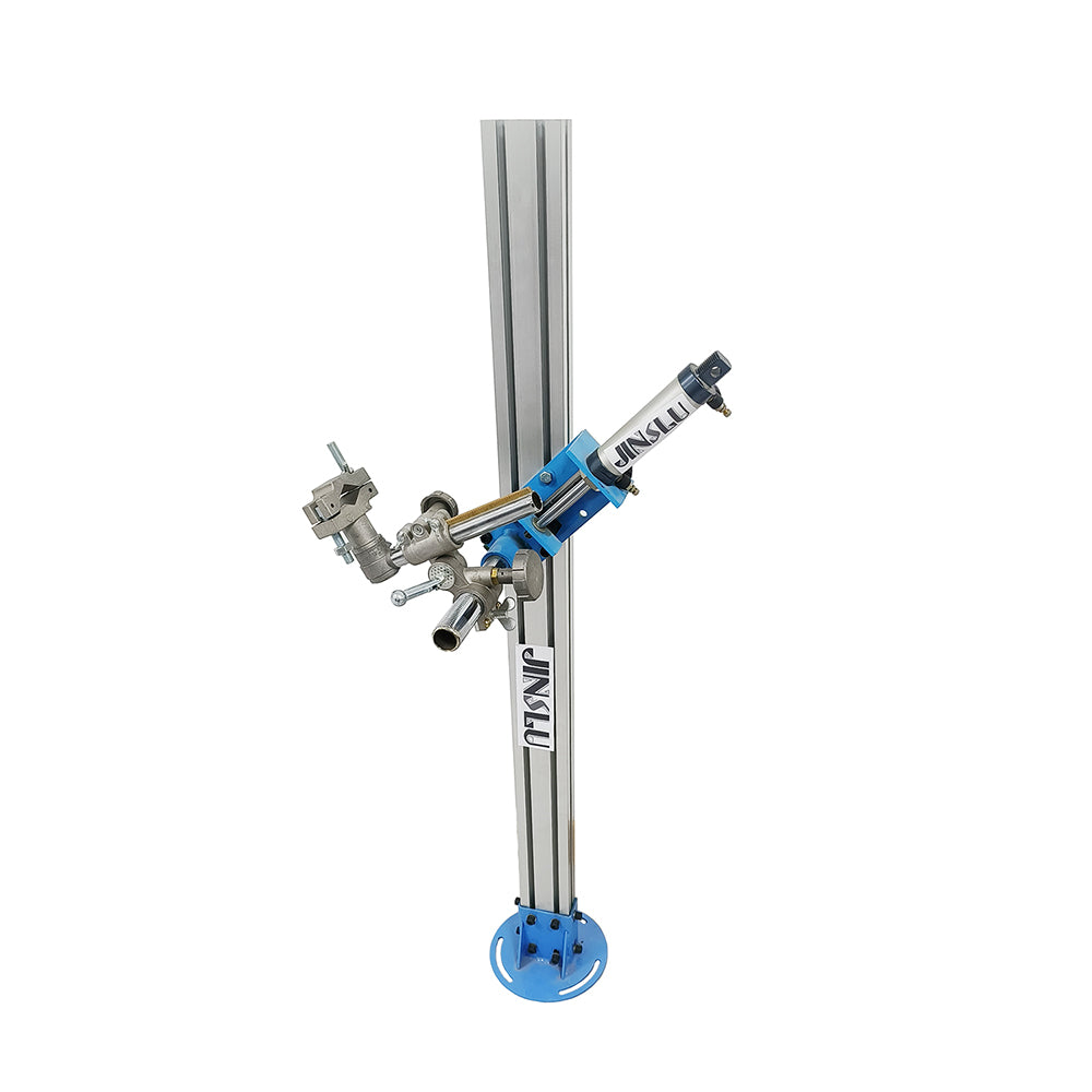 JINSLU gas-operated Air Power Cylinder Stroke Torch Holder With Aluminium Slide Rail
