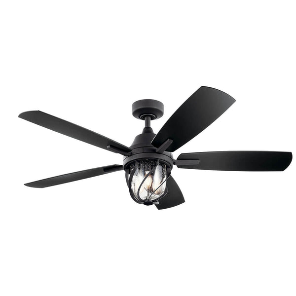 Kichler - 310073DBK - 52``Ceiling Fan - Lydra - Distressed Black from Lighting & Bulbs Unlimited in Charlotte, NC