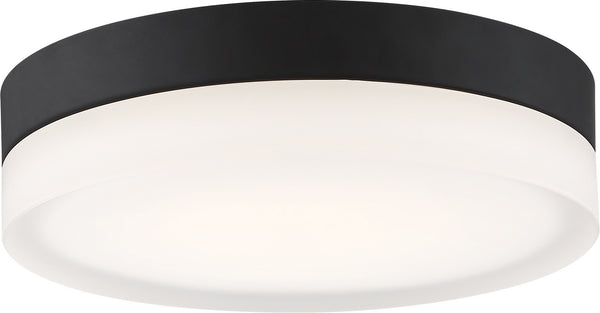 Nuvo Lighting - 62-468 - LED Flush Mount - Pi - Black from Lighting & Bulbs Unlimited in Charlotte, NC