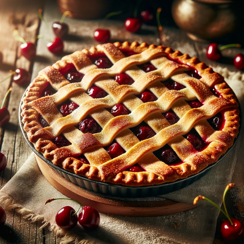 Cherry pie recipe with cherry flavoring