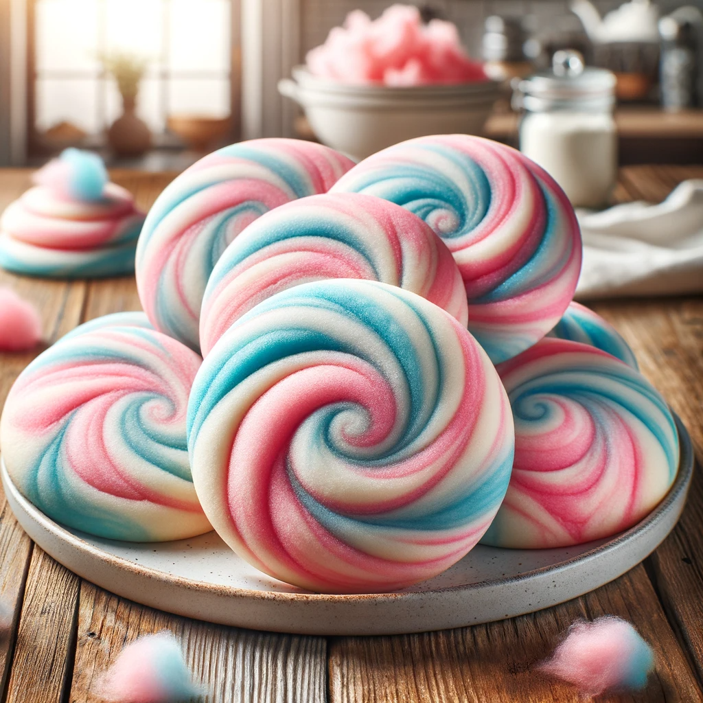 Cotton Candy Cookies