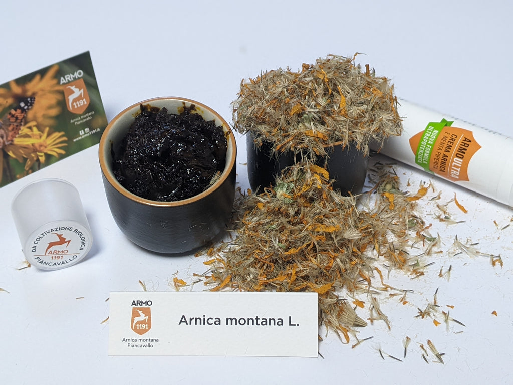 Supercritical titrated extract of organic mountain Arnica flowers