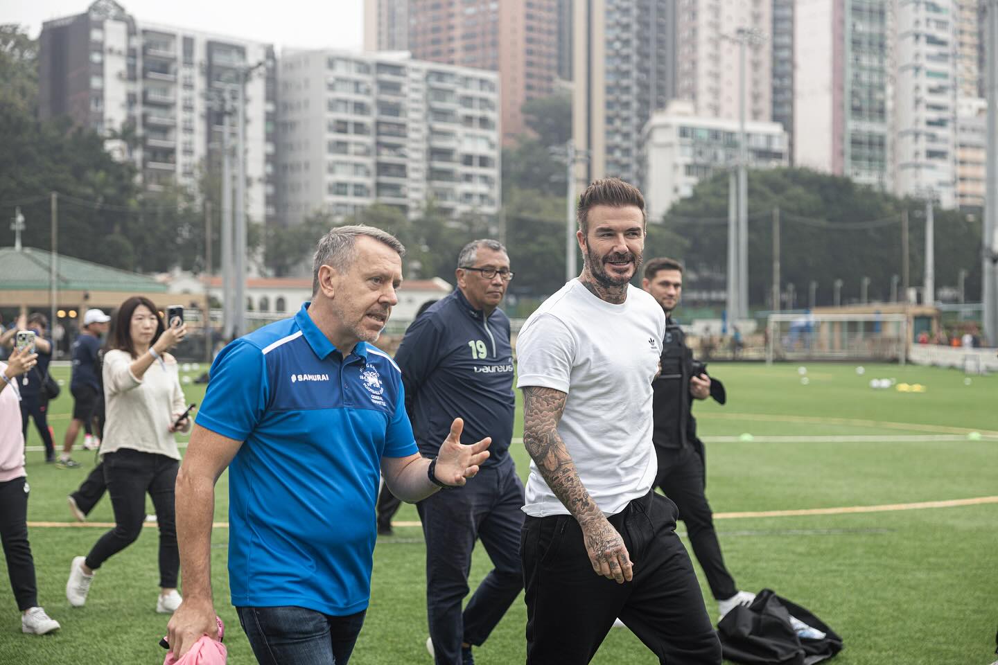 David Beckham visits HKFC