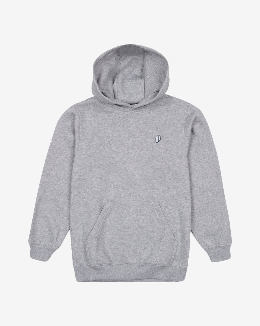 Womens Hoodie - Grey Marl