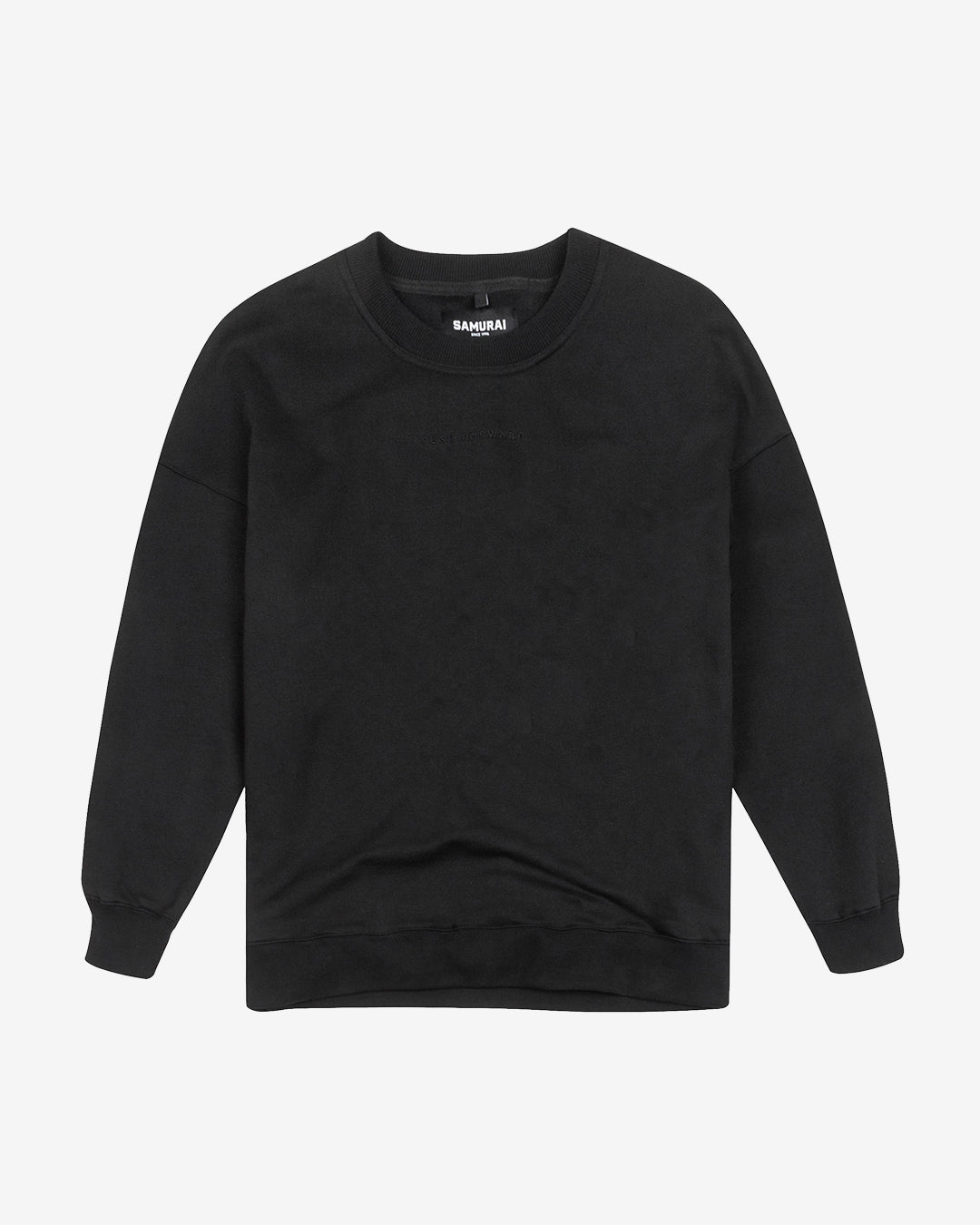 PFC: 001-3 - Men's Oversized Sweatshirt - Midnight Black