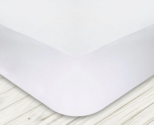 Protector Cubre Colchón Queen Size Impermeable Memory Dream Color Blanco  Diseño de la tela Liso