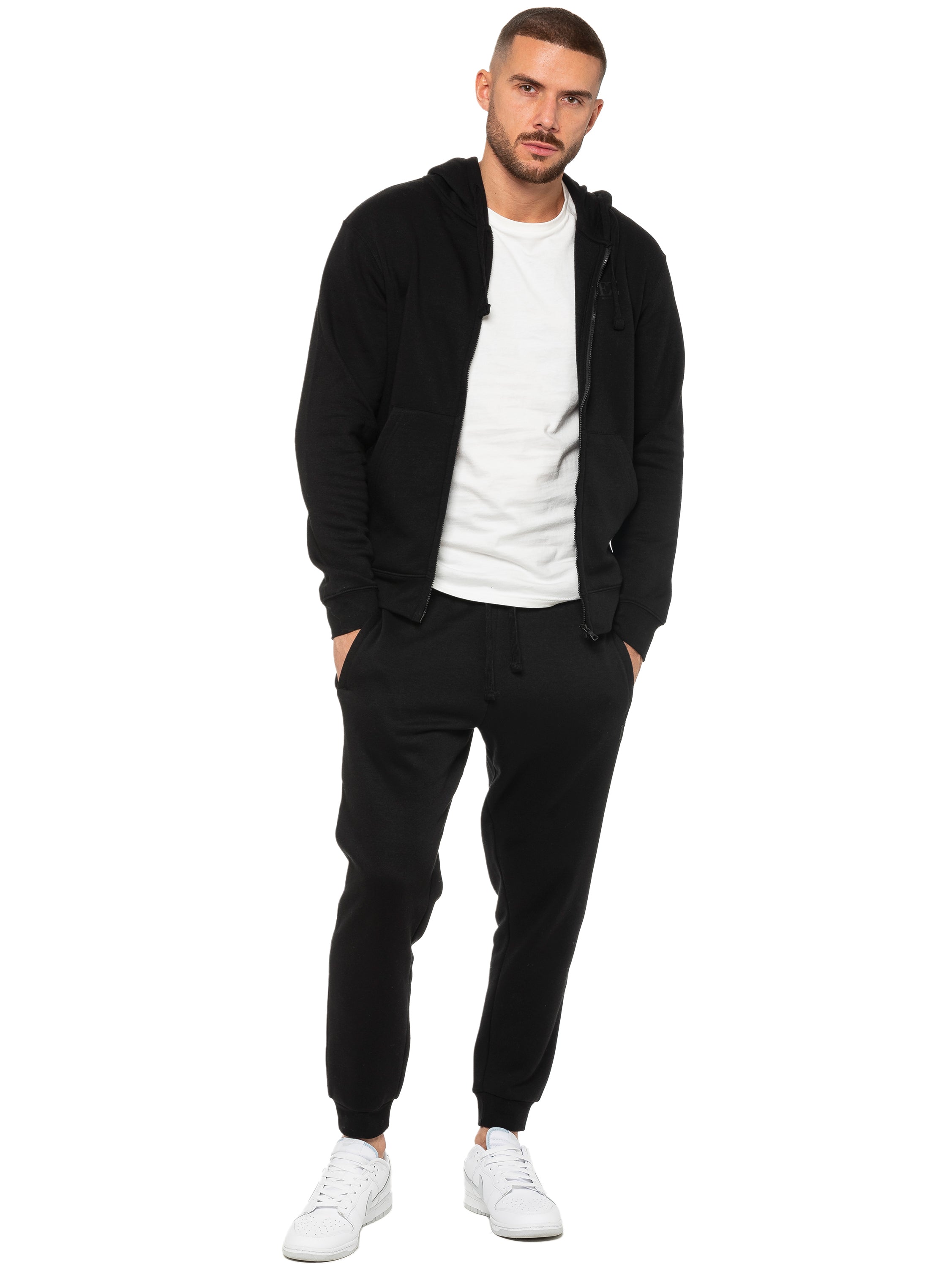 Enzo | Mens Zip Hoodie Tracksuit Set