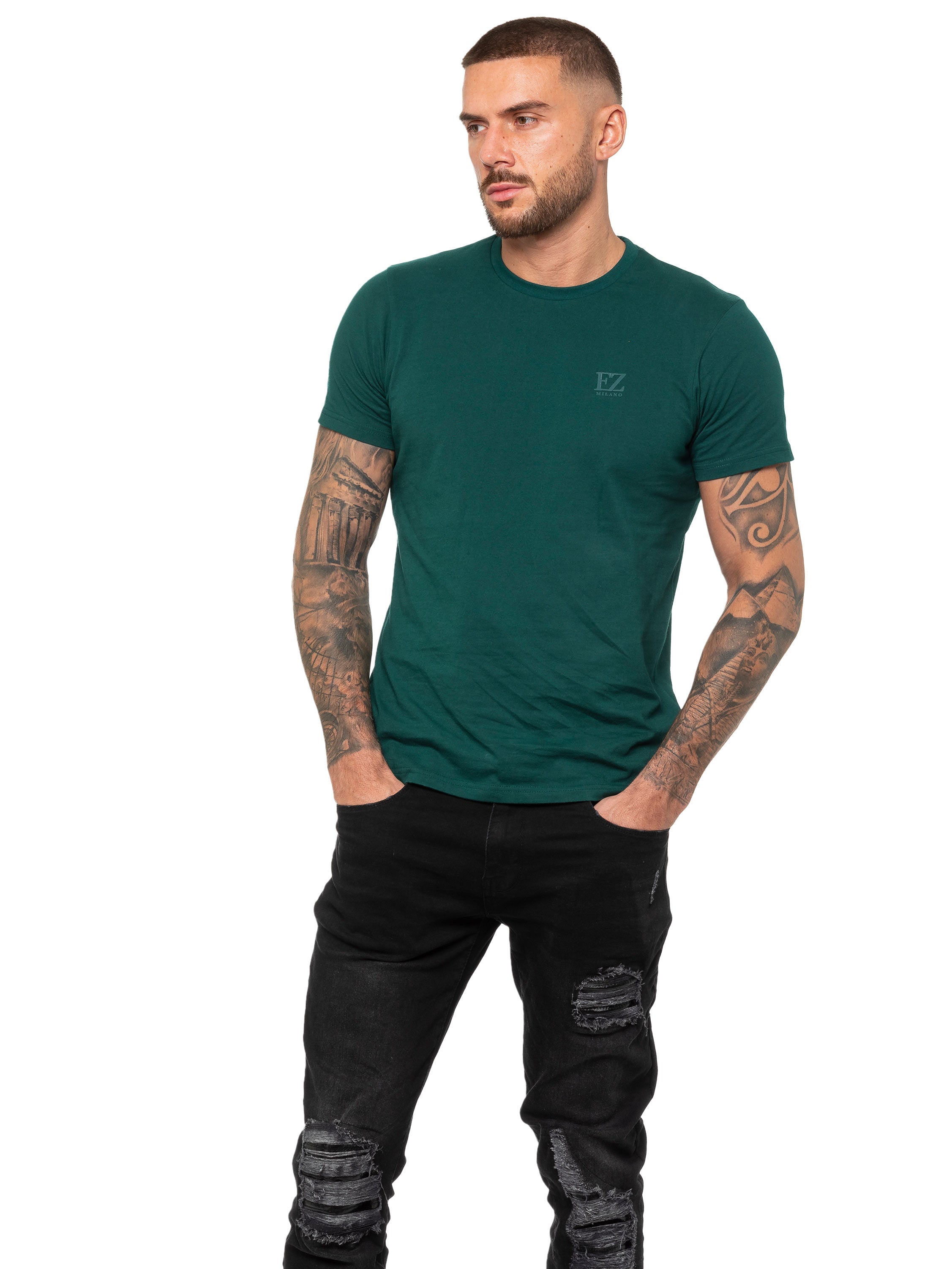 Enzo | Mens Crew Neck T-Shirt