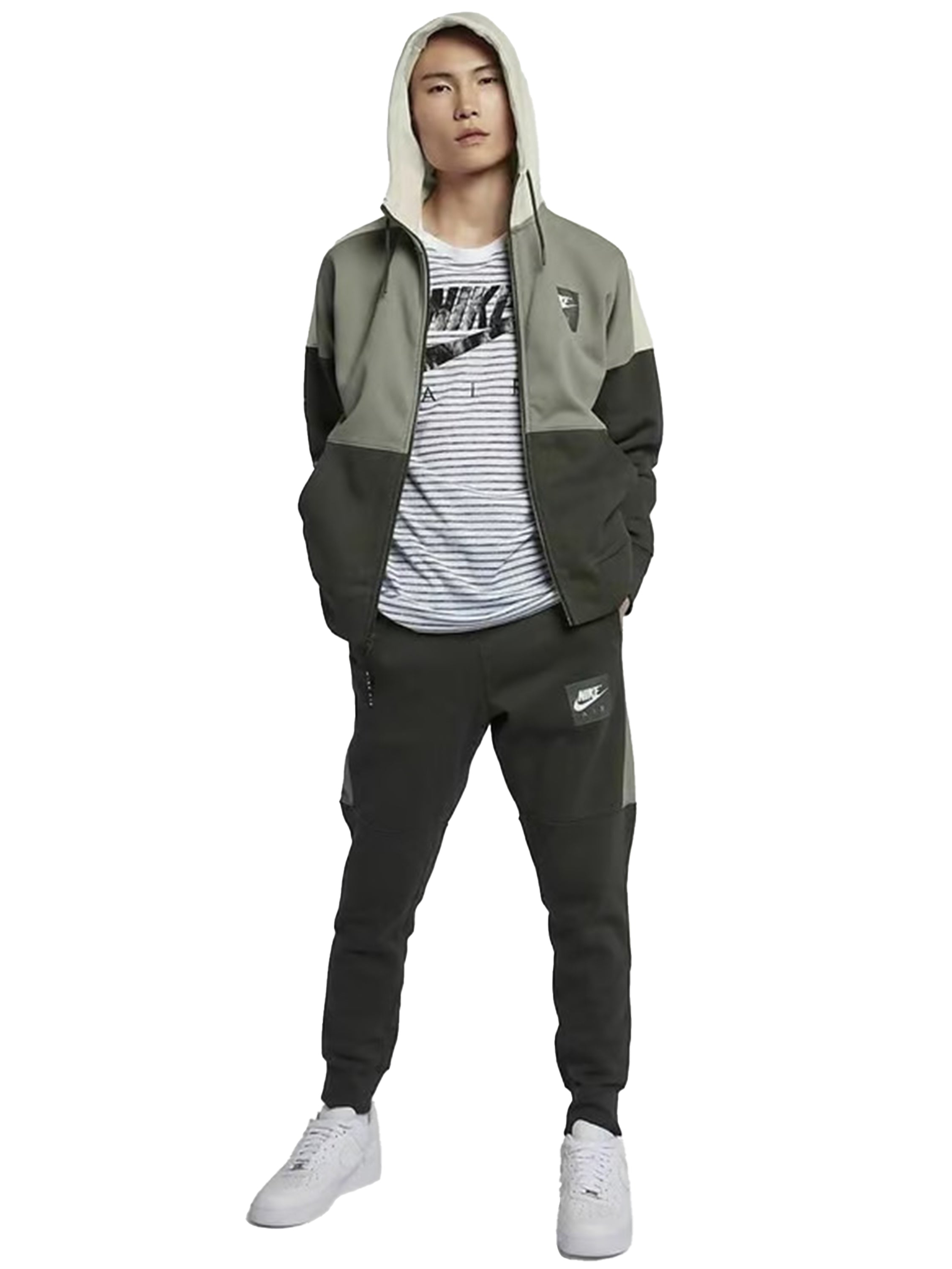 Nike Air Mens Zip Through Tracksuit Set