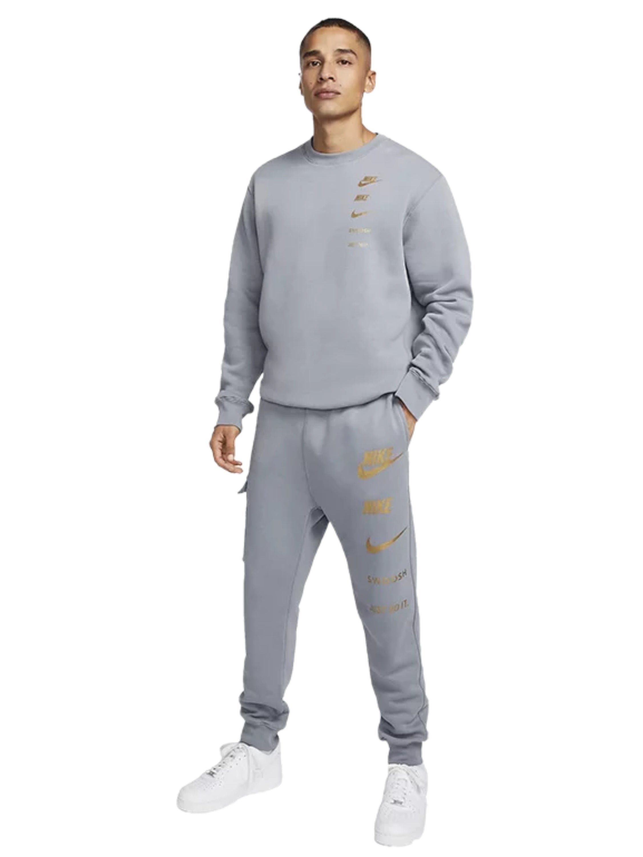 Nike | Mens Swoosh Sweatshirt Tracksuit