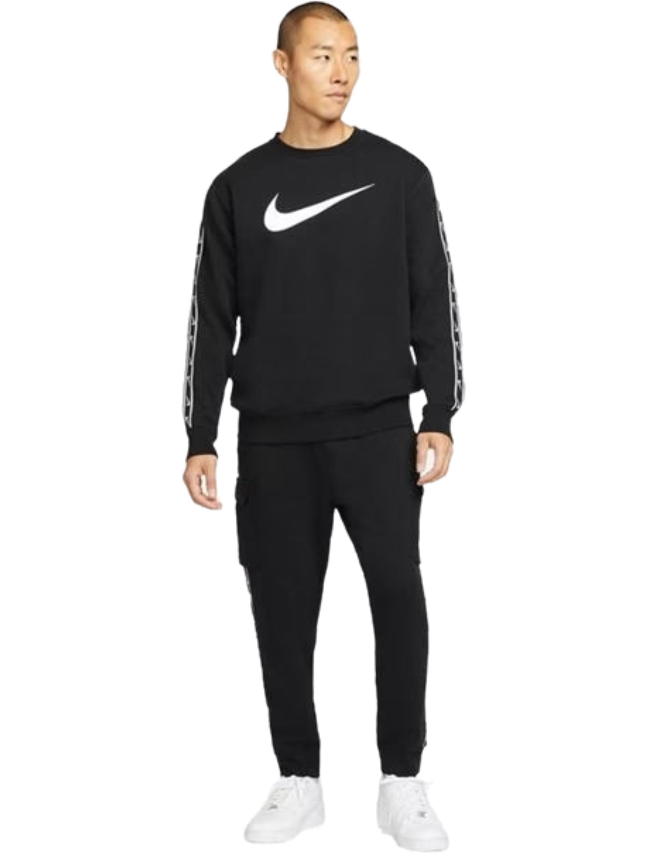 Nike | Men's Fleece Cargo Crew Neck Tracksuit