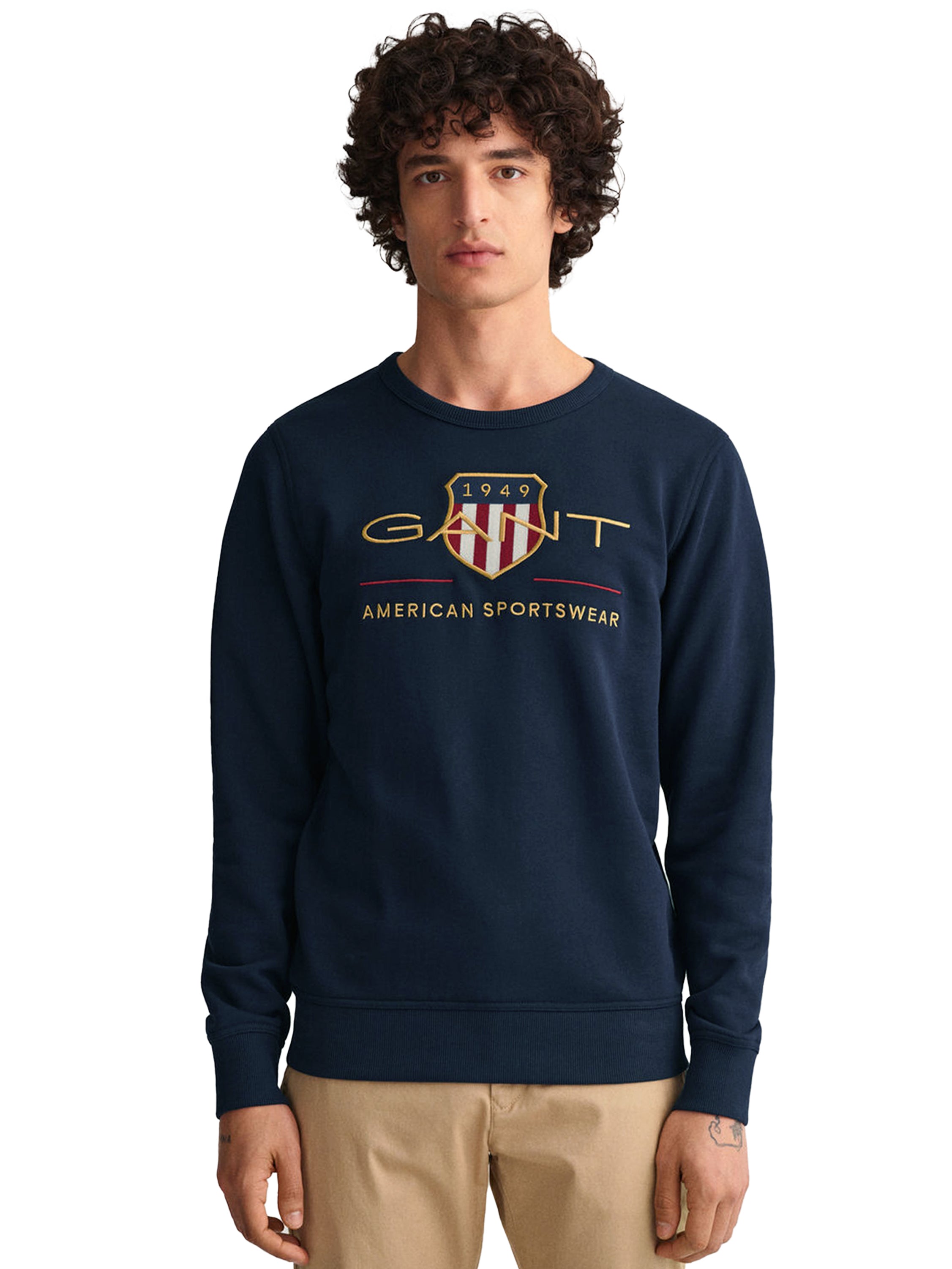 Gant | Mens Archive Shield Crew Neck Sweatshirt