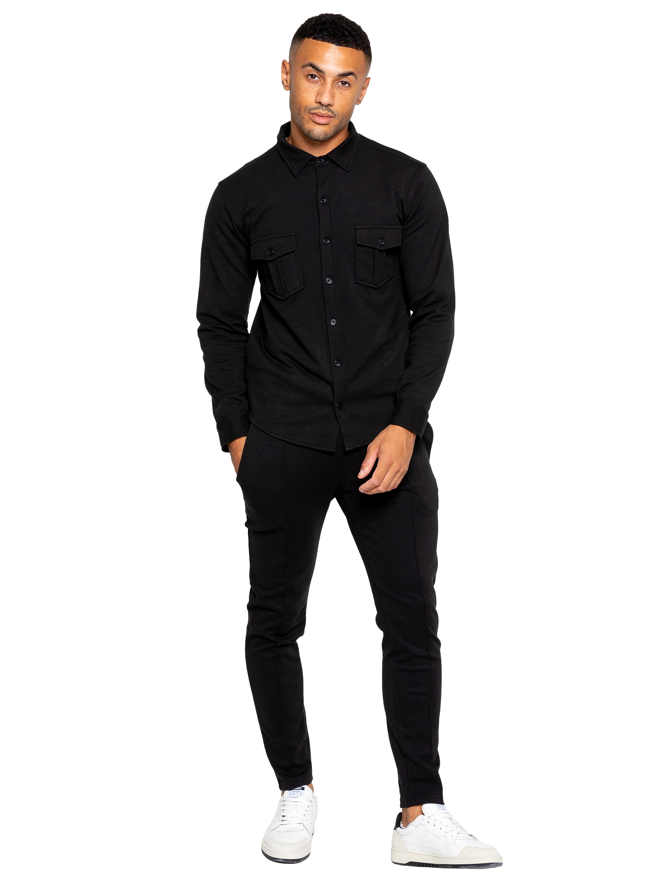 Enzo | Mens Overshirt Tracksuit Set