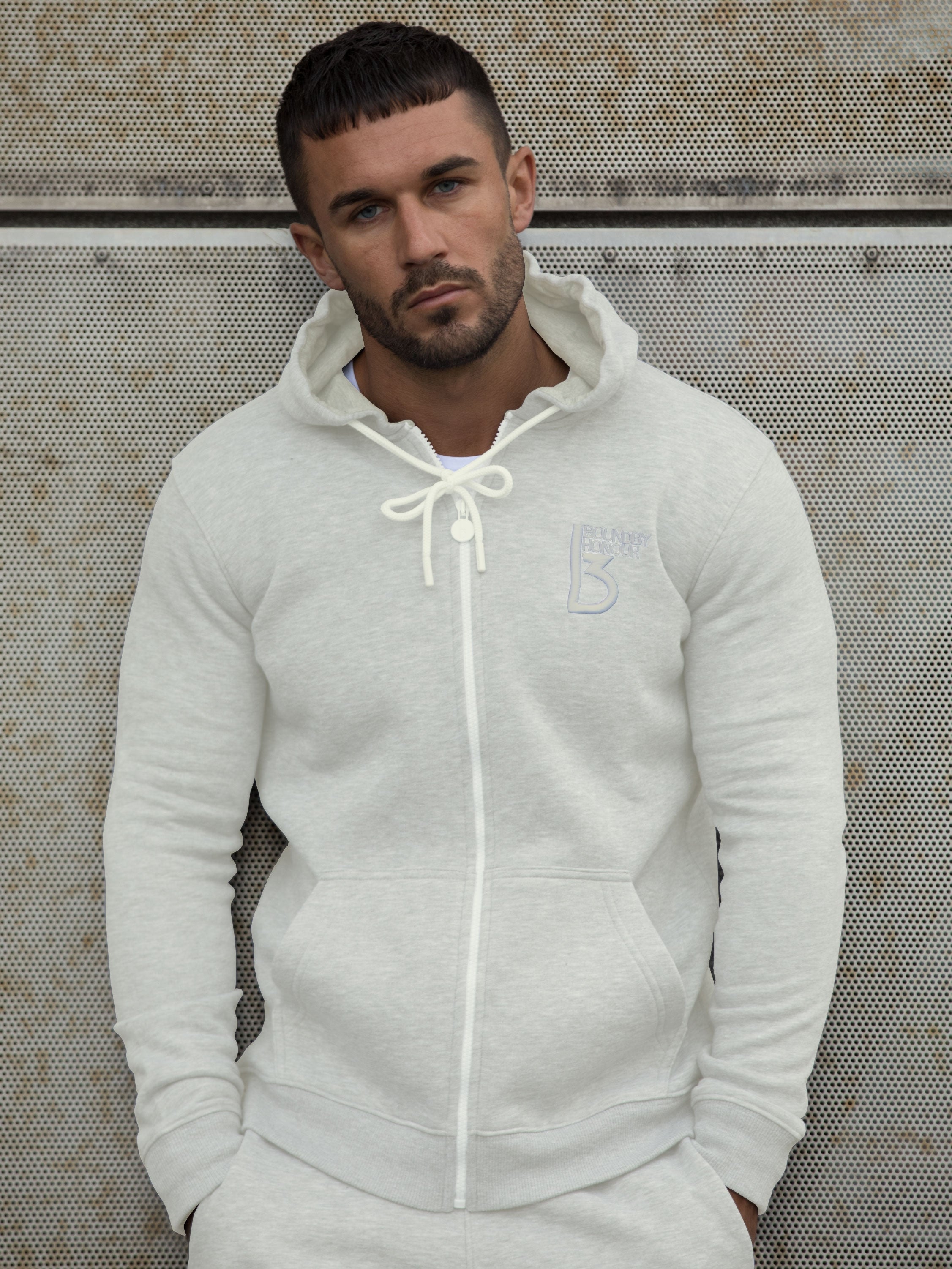 Scale Zipped Tracksuit Hood | Bound By Honour