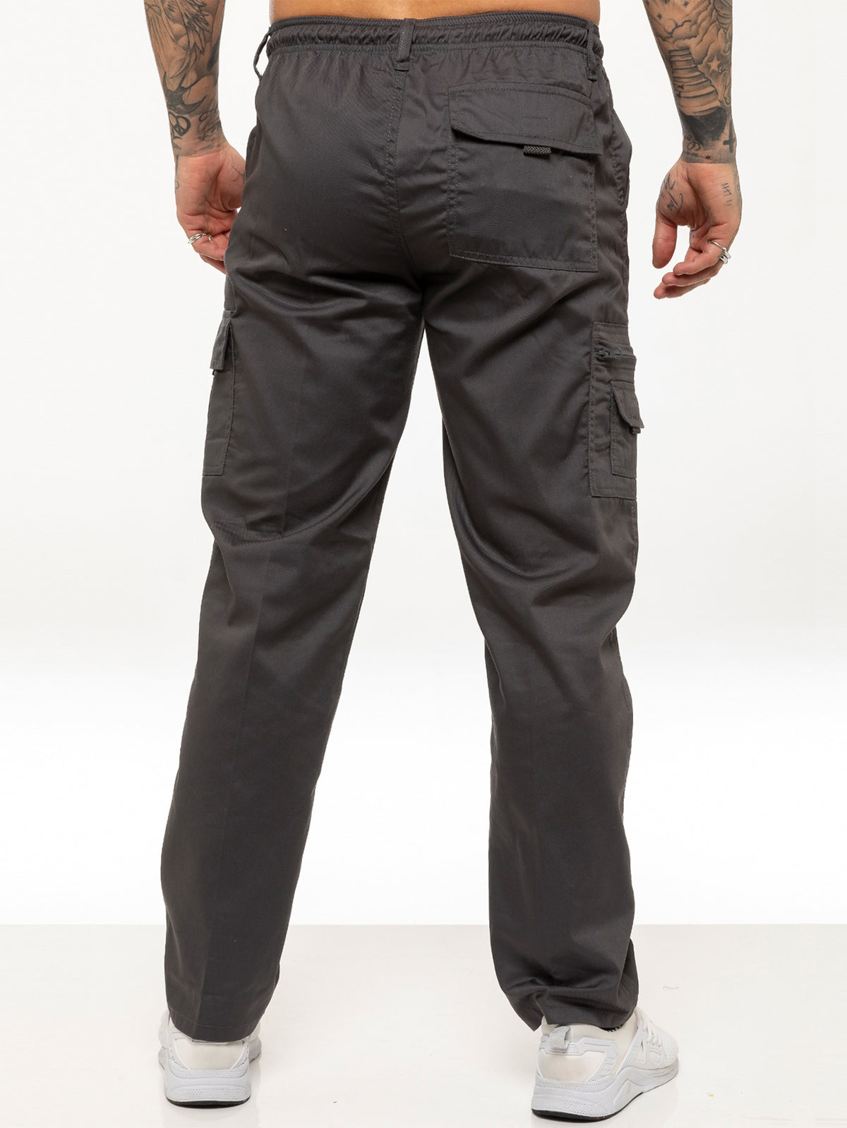 Kruze, Mens Slim Fit Stretch Chinos Available In 8 Colours