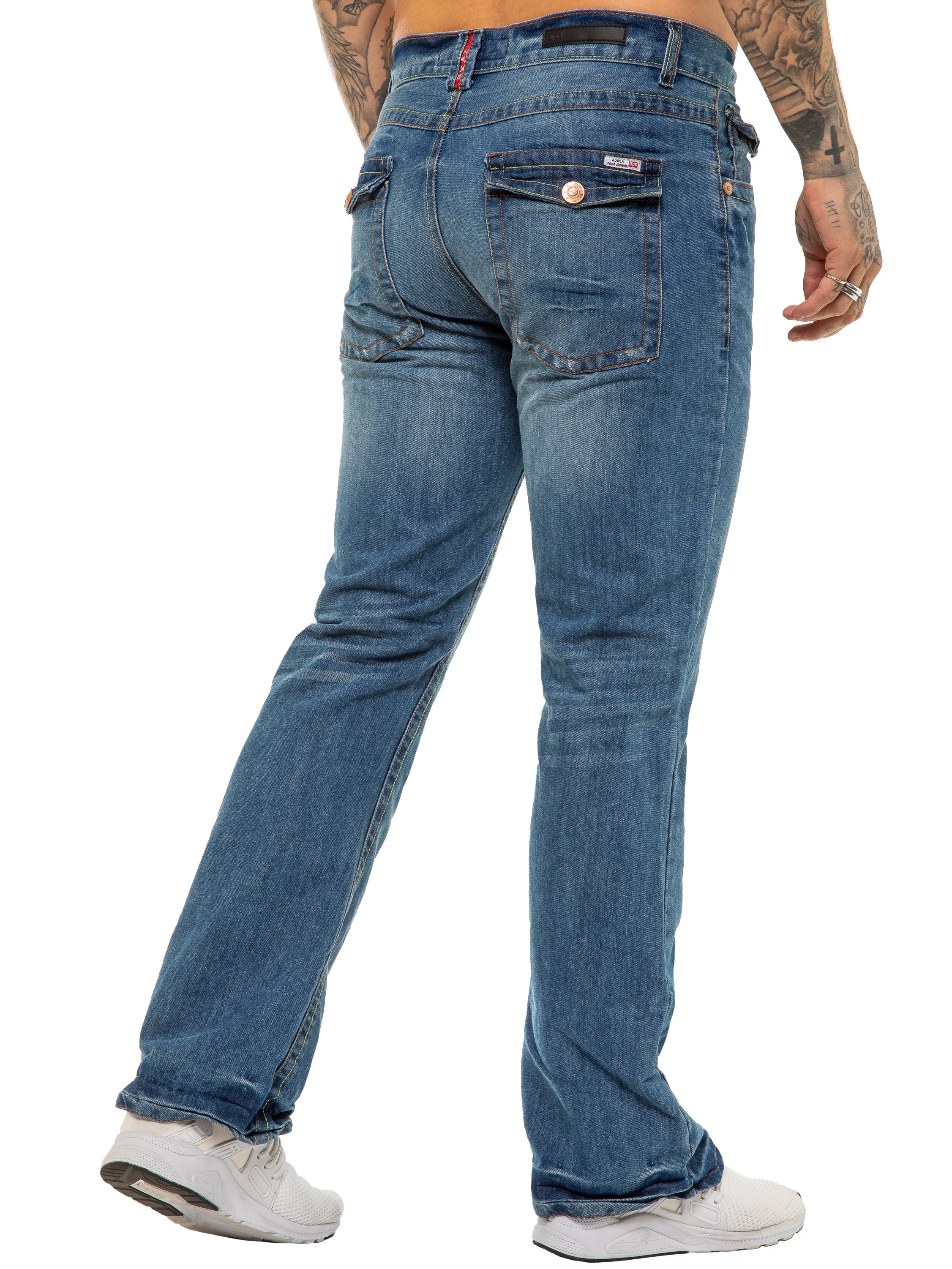 men's classic boot cut denim jeans | apt designer menswear