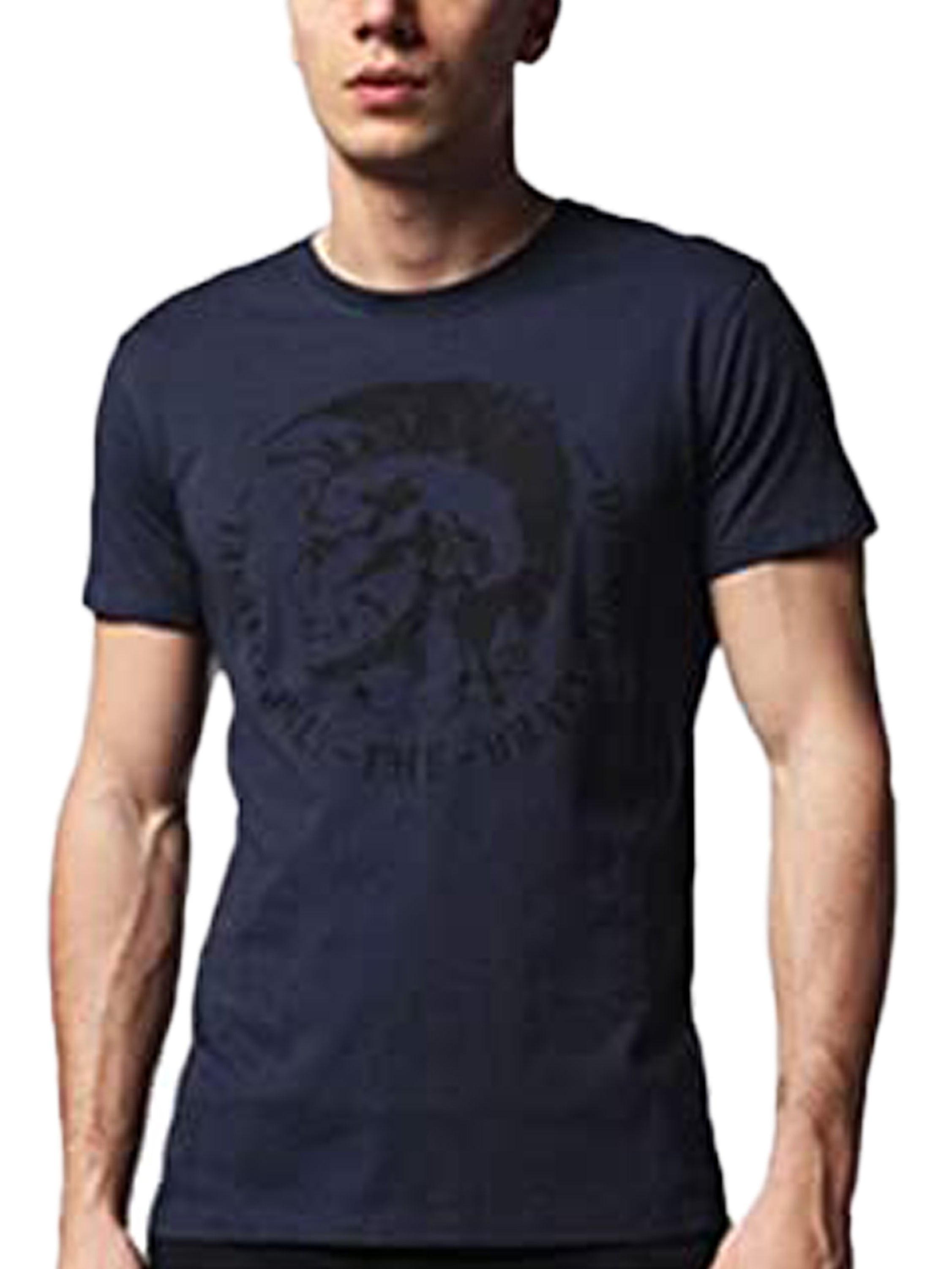 Mens Diesel Brave Casual Short Sleeve Cotton Crew Neck T-Shirt