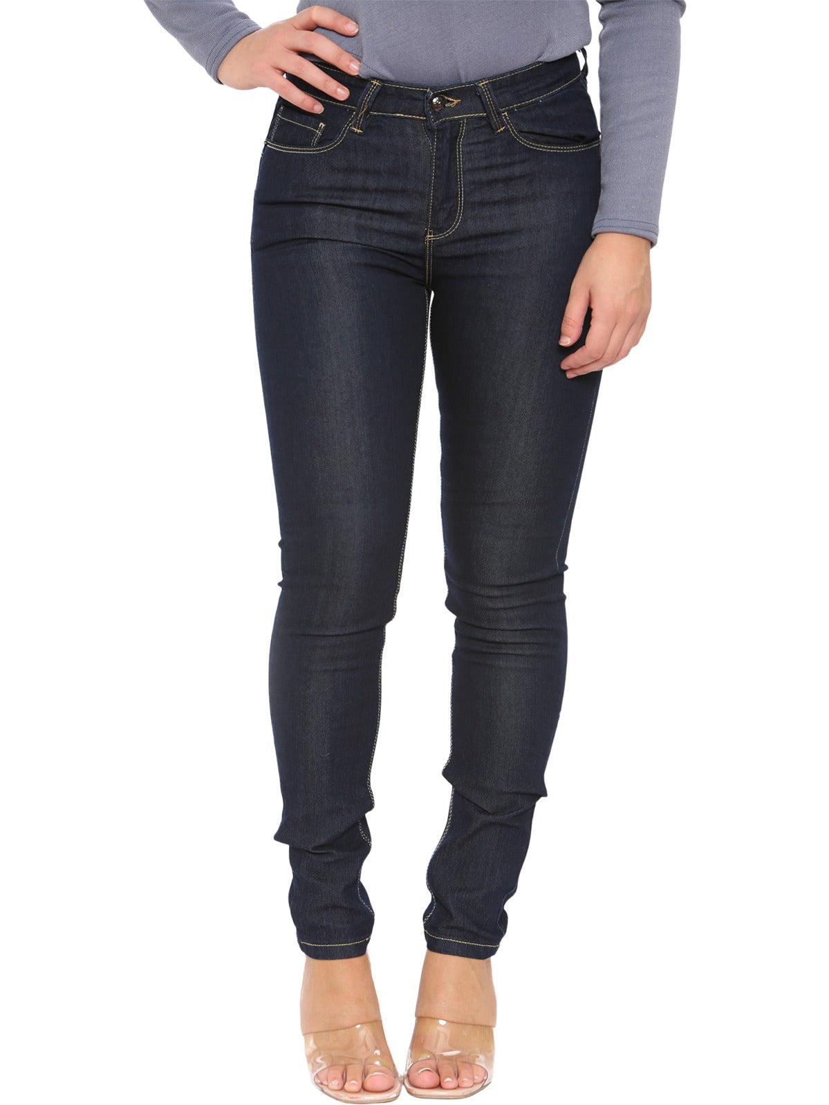 Enzo | Ladies Skinny Stretch Jeans