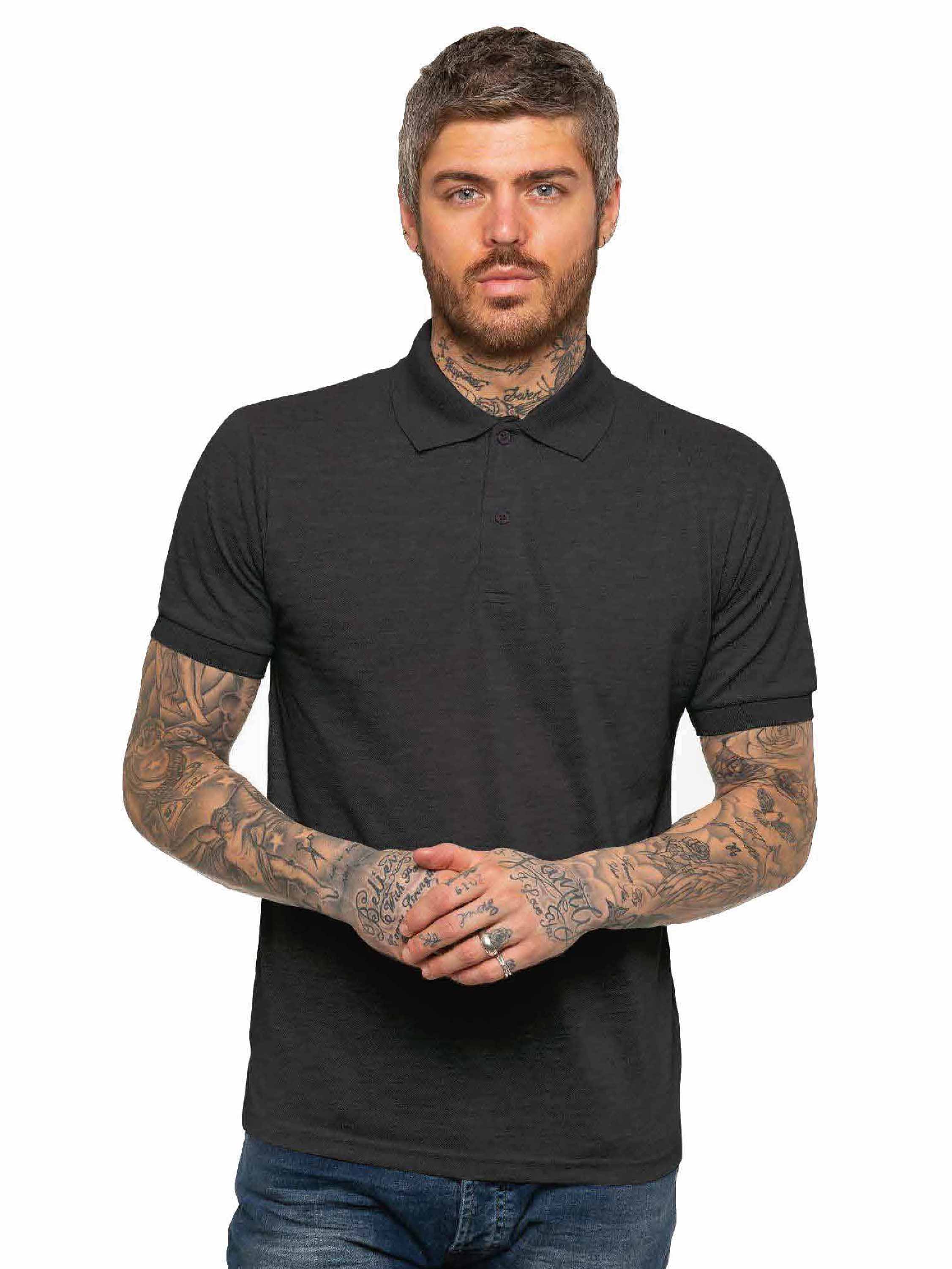 mens kruze clothing | mens pique polo t-shirt