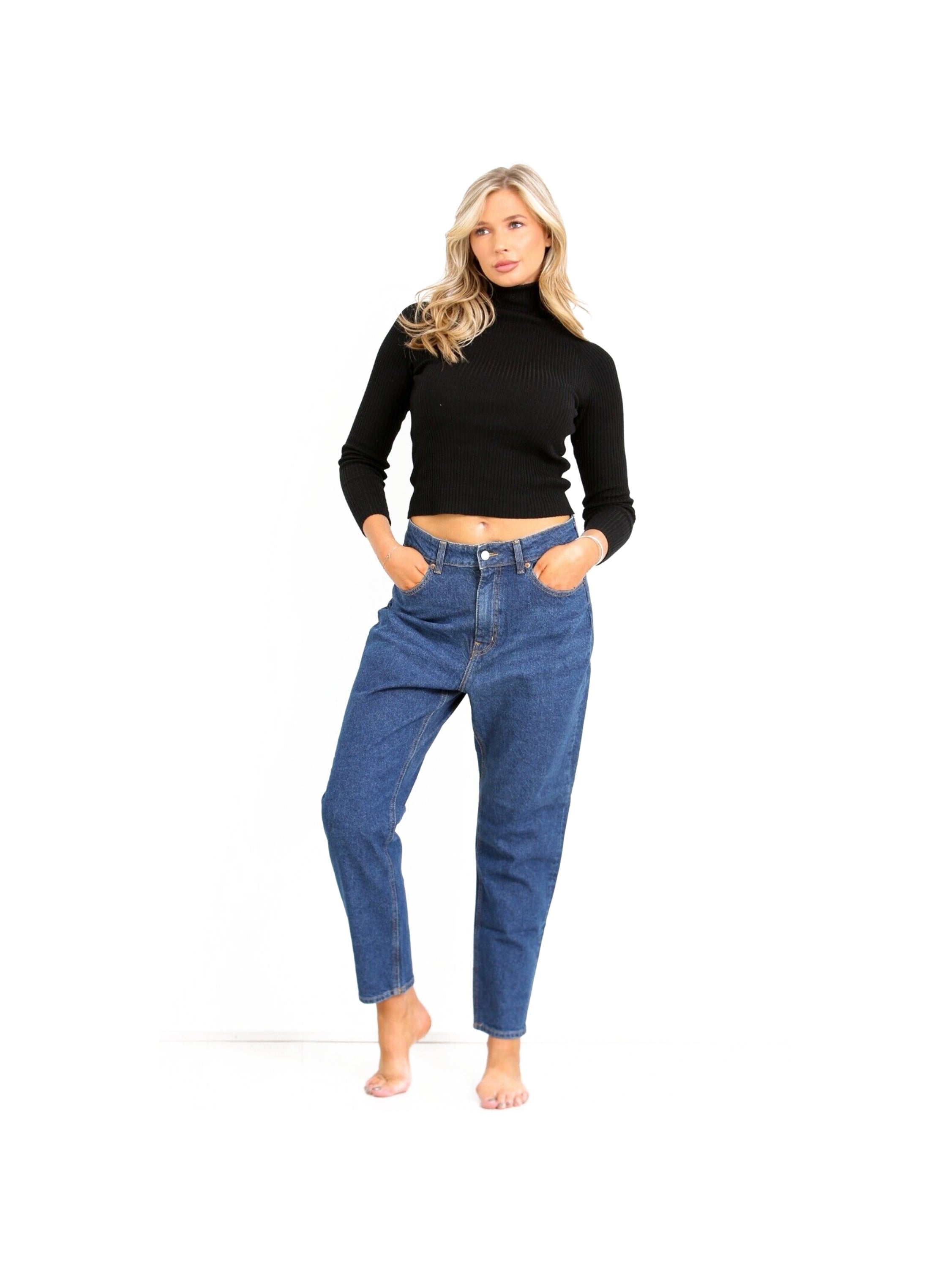 EX H&M | Womens Mom Jeans
